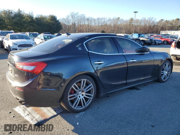 2017 Maserati Ghibli S Q4 with VIN ZAM57RTL1H1248366, listed as a Copart auction lot 40912494 with 103,209 mi miles. Bid and sale history available at carsss.com. Image 3.