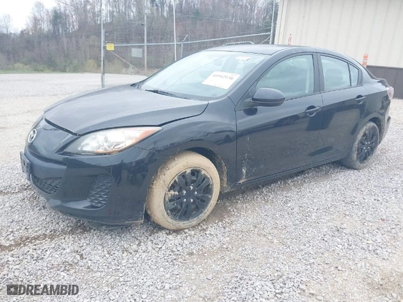 2012 Mazda Mazda3 i Sport with VIN JM1BL1UG7C1519798, listed as a IAAI auction lot 41942138 with NaN miles. Bid and sale history available at carsss.com. Image 2.