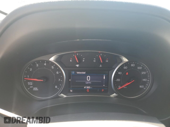 2020 GMC Terrain SLE with VIN 3GKALMEV1LL294852, listed as a Copart auction lot 57992155 with 41,365 mi miles and Salvage title. Bid and sale history available at DreamBid. Image 9.