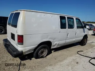 2004 Ford Econoline Cargo with VIN 1FTRE14W54HA59713, listed as a Copart auction lot 80306004 with 261,191 mi miles and Salvage Title. Bid and sale history available at carsss.com. Image 3.