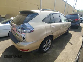 2008 Lexus RX 400h with VIN JTJGW31U082006748, listed as a Copart auction lot 54044035 with Not Provided miles and Clean Title. Bid and sale history available at DreamBid. Image 4.