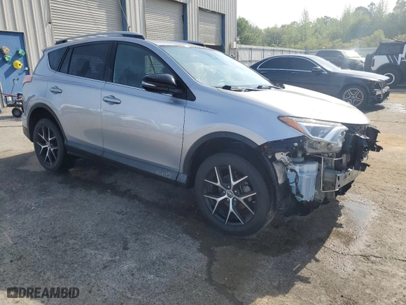 2017 Toyota RAV4 SE with VIN 2T3JFREV0HW683353, listed as a Copart auction lot 52175825 with 143,213 mi miles and Salvage Title. Bid and sale history available at carsss.com. Image 4.