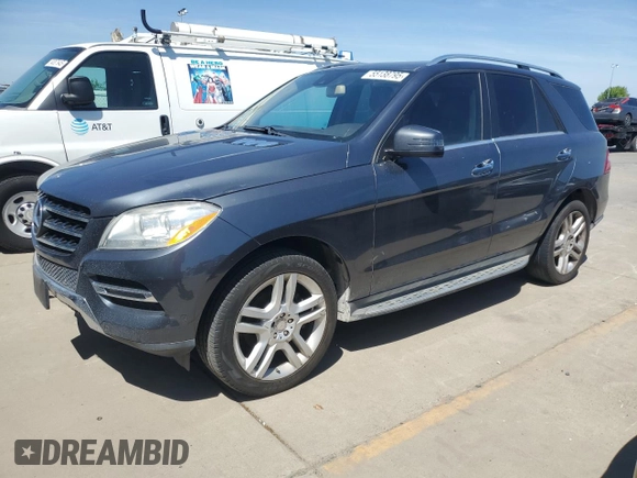 2015 Mercedes-Benz M with VIN 4JGDA5JBXFA541437, listed as a Copart auction lot 55138795 with 192,858 mi miles and Clean Title. Bid and sale history available at carsss.com. Image 1.