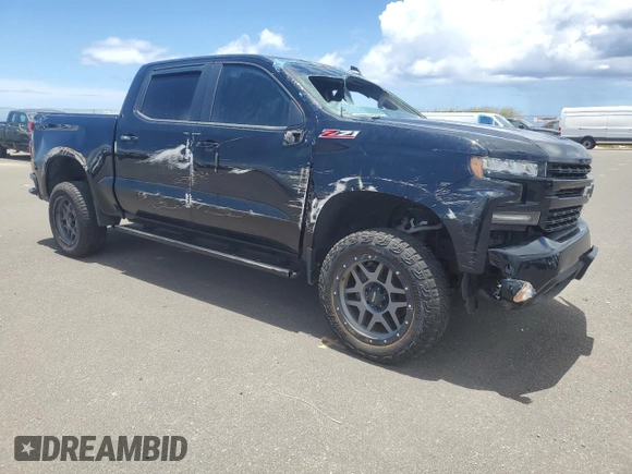 2021 Chevrolet Silverado 1500 LT Trail Boss with VIN 3GCPYFEDXMG455395, listed as a Copart auction lot 56769815 with 31,123 mi miles and Salvage Title. Bid and sale history available at DreamBid. Image 4.