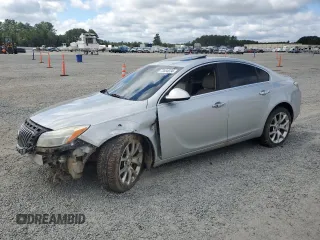 2011 Buick Regal CXL Turbo TO2 with VIN W04GW5EV3B1076513, listed as a Copart auction lot 73584234 with 242,374 mi miles and Salvage Title. Bid and sale history available at DreamBid. Image 1.