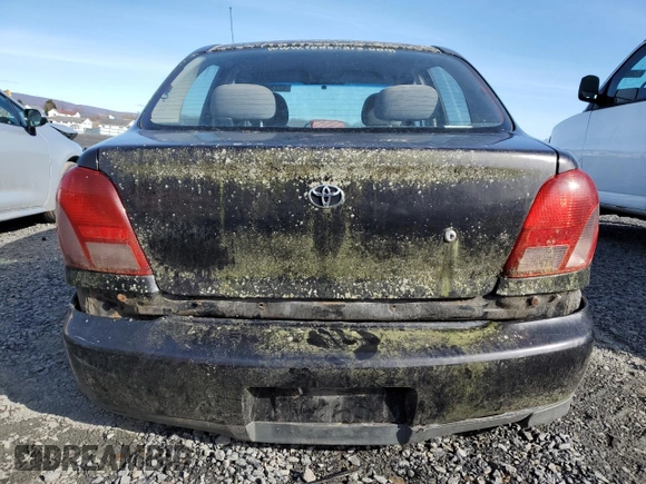2000 Toyota ECHO with VIN JTDBT1231Y0090025, listed as a Copart auction lot 42130425 with Not provided miles and Clean title. Bid and sale history available at DreamBid. Image 6.