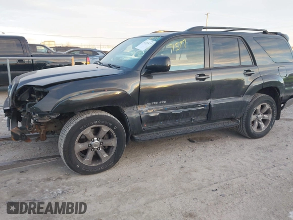 2006 Toyota 4Runner Limited with VIN JTEBT17R560062086, listed as a IAAI auction lot 41271577 with 125,475 mi miles and . Bid and sale history available at DreamBid. Image 6.