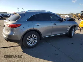 2010 Infiniti FX with VIN JN8AS1MWXAM855967, listed as a Copart auction lot 45164055 with 164,531 mi miles and Salvage Title. Bid and sale history available at carsss.com. Image 3.