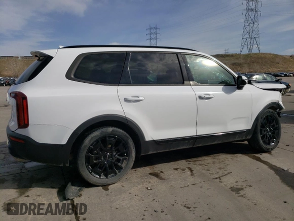 2022 Kia Telluride SX z VIN 5XYP5DHC1NG227009, wystawiony jako Copart lot #52576075 z przebiegiem 61 846 mil mil oraz Szkoda całkowita • Salvage title. Historia ofert i sprzedaży dostępna na DreamBid. Obrazek 3.