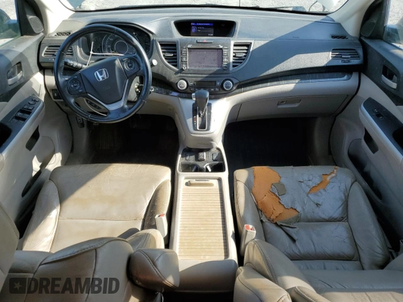 2013 Honda CR-V EX-L with VIN 2HKRM4H71DH680763, listed as a Copart auction lot 52959265 with 202,362 mi miles and Salvage Title. Bid and sale history available at carsss.com. Image 8.