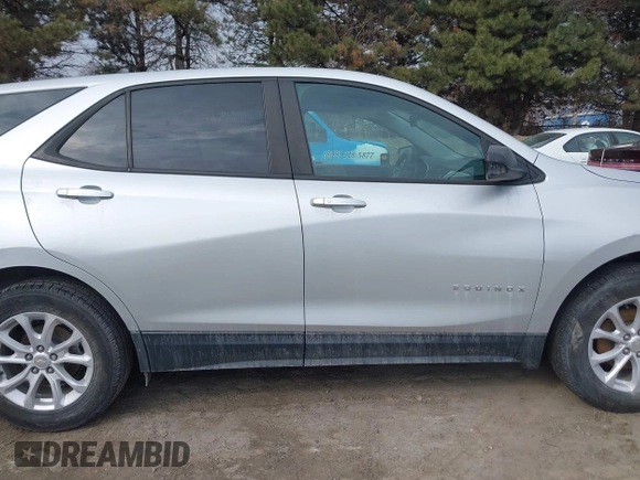 2020 Chevrolet Equinox LS with VIN 3GNAXHEV0LS616059, listed as a IAAI auction lot 41718865 with 98,842 mi miles and . Bid and sale history available at DreamBid. Image 13.