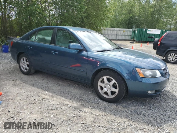 2006 Hyundai Sonata GLS with VIN 5NPEU46F16H054495, listed as a Copart auction lot 56177335 with 116,927 mi miles and Salvage Title. Bid and sale history available at DreamBid. Image 4.