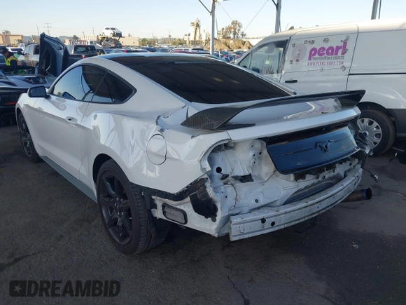 2018 Ford Mustang EcoBoost with VIN 1FA6P8TH7J5144970, listed as a IAAI auction lot 41964567 with 88,939 mi miles and . Bid and sale history available at carsss.com. Image 3.