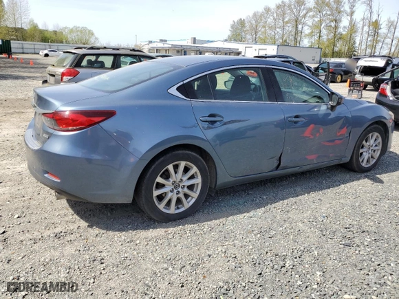 2014 Mazda Mazda6 i Sport with VIN JM1GJ1U62E1123803, listed as a Copart auction lot 52989785 with 0 mi miles and Salvage Title. Bid and sale history available at carsss.com. Image 4.