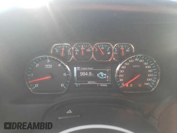 2020 GMC Yukon XL SLT with VIN 1GKS1GKC9LR186504, listed as a Copart auction lot 77565634 with 20,074 mi miles and Salvage Title. Bid and sale history available at carsss.com. Image 9.