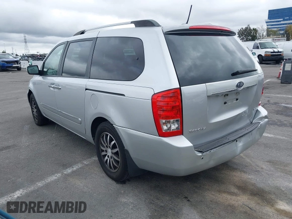 2012 Kia Sedona EX with VIN KNDMH4C72C6494230, listed as a IAAI auction lot 41522317 with 120,292 mi miles. Bid and sale history available at carsss.com. Image 3.