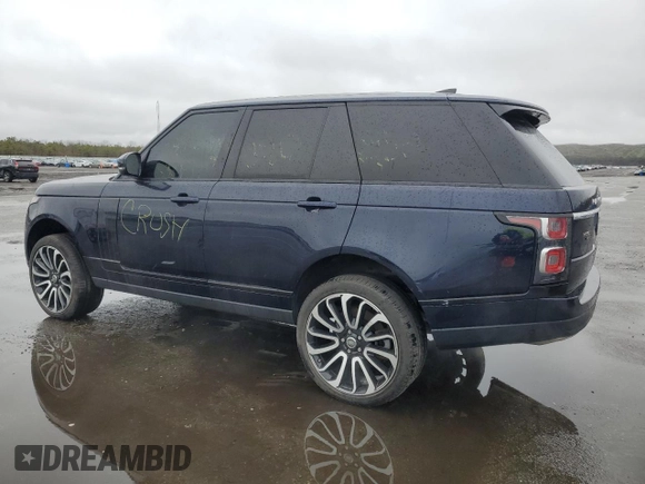 2020 Land Rover Range Rover P525 HSE with VIN SALGS2SE7LA588533, listed as a Copart auction lot 44499365 with 32,968 mi miles and Salvage title. Bid and sale history available at DreamBid. Image 2.