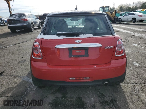 2013 MINI Hardtop with VIN WMWSU3C50DT372302, listed as a Copart auction lot 50600515 with 69,641 mi miles and Salvage Title. Bid and sale history available at DreamBid. Image 6.
