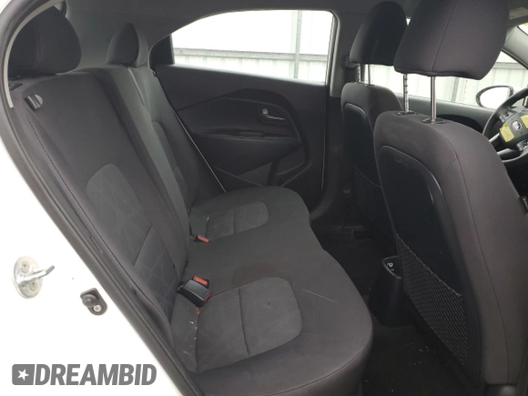 2014 Kia Rio LX with VIN KNADM5A37E6354286, listed as a Copart auction lot 79502914 with 113,826 mi miles and Salvage Title. Bid and sale history available at carsss.com. Image 10.