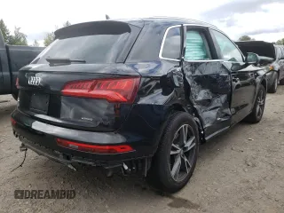 2020 Audi Q5 Premium with VIN WA1G2AFY4L2048650, listed as a Copart auction lot 61261222 with 51,412 mi miles. Bid and sale history available at carsss.com. Image 4.