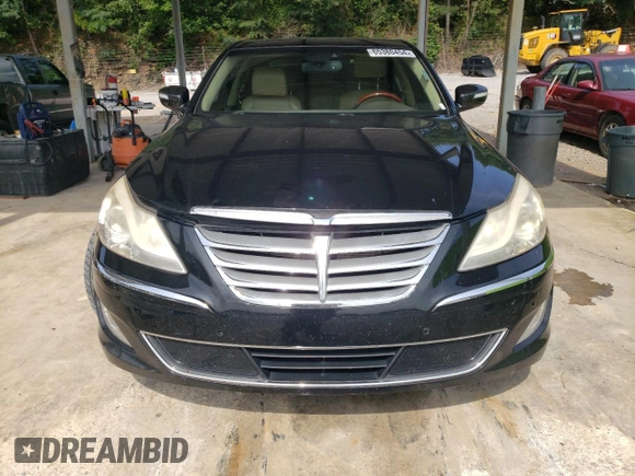 2012 Hyundai Genesis 4.6L with VIN KMHGC4DF3CU205168, listed as a Copart auction lot 65380454 with 175,156 mi miles and Salvage Title. Bid and sale history available at carsss.com. Image 5.