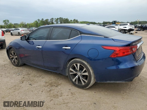 2017 Nissan Maxima S with VIN 1N4AA6AP4HC411286, listed as a Copart auction lot 50942315 with 67,506 mi miles and Clean title. Bid and sale history available at DreamBid. Image 2.