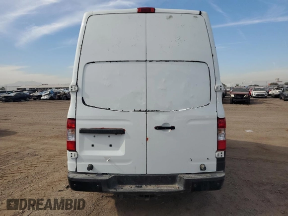 2021 Nissan NV Cargo SV with VIN 1N6AF0LYXMN805479, listed as a Copart auction lot 56770555 with 119,268 mi miles and Salvage title. Bid and sale history available at DreamBid. Image 6.