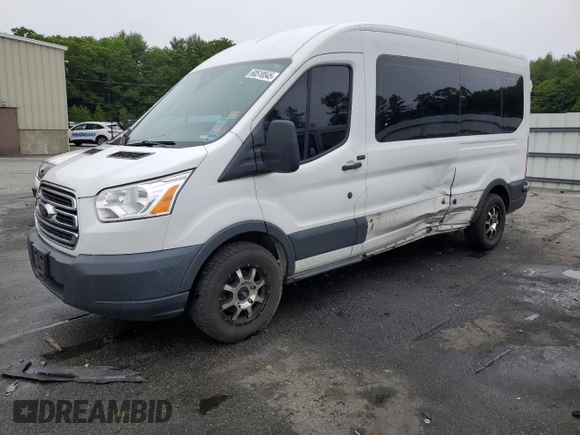 2018 Ford Transit Passenger XL with VIN 1FBZX2CM1JKB03144, listed as a Copart auction lot 60510545 with 181,060 mi miles and Salvage title. Bid and sale history available at DreamBid. Image 1.