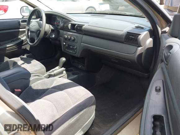 2004 Chrysler Sebring LX with VIN 1C3EL46X44N303515, listed as a IAAI auction lot 42012743 with 105,863 mi miles and . Bid and sale history available at DreamBid. Image 5.