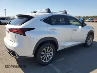 2020 Lexus NX 300h with VIN JTJDJRDZ0L5000239, listed as a Copart auction lot 50173755 with 63,838 mi miles and Salvage title. Bid and sale history available at DreamBid. Image 3.