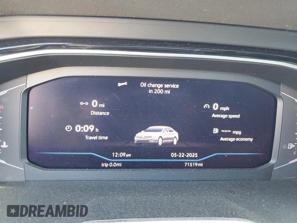 2021 Volkswagen Jetta SEL with VIN 3VWE57BUXMM099832, listed as a Copart auction lot 58607035 with 71,519 mi miles and Salvage title. Bid and sale history available at DreamBid. Image 9.