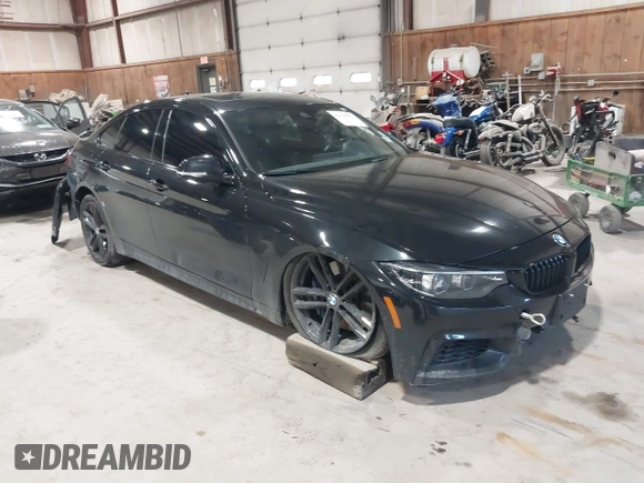 2019 BMW 4 Series 440i xDrive with VIN WBA4J7C57KBM75468, listed as a IAAI auction lot 42205190 with 65,575 mi miles and . Bid and sale history available at DreamBid. Image 1.