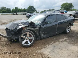 2012 Dodge Charger RT with VIN 2C3CDXCT3CH302984, listed as a Copart auction lot 54577455 with 108,670 mi miles and Salvage Title. Bid and sale history available at DreamBid. Image 1.