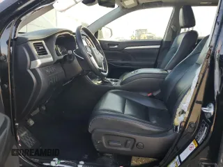 2019 Toyota Highlander SE with VIN 5TDJZRFH2KS920756, listed as a Copart auction lot 53999315 with 78,305 mi miles and Salvage title. Bid and sale history available at DreamBid. Image 7.