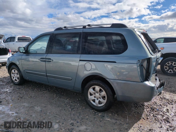 2008 Kia Sedona LX with VIN KNDMB233086206828, listed as a Copart auction lot 44969605 with 200,324 mi miles and Clean Title. Bid and sale history available at carsss.com. Image 2.