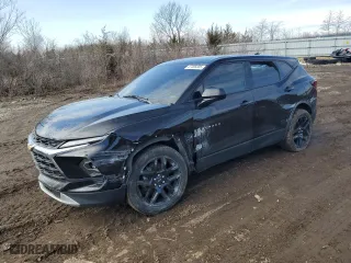 2023 Chevrolet Blazer LT with VIN 3GNKBCR48PS228638, listed as a Copart auction lot 47408305 with 48,344 mi miles and Salvage Title. Bid and sale history available at carsss.com. Image 1.