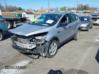 2018 Ford Escape S with VIN 1FMCU0F77JUA16675, listed as a IAAI auction lot 41866472 with 191,467 mi miles. Bid and sale history available at carsss.com. Image 17.