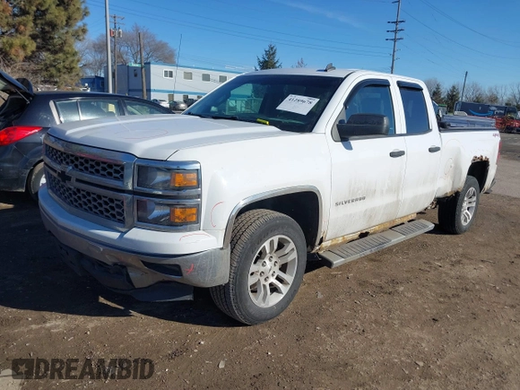 2014 Chevrolet Silverado 1500 LT with VIN 1GCVKREC6EZ147434, listed as a IAAI auction lot 41289678 with 167,445 mi miles and . Bid and sale history available at DreamBid. Image 18.