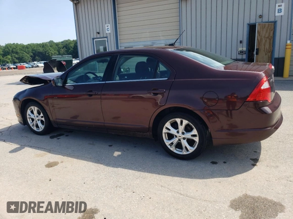 2012 Ford Fusion SE with VIN 3FAHP0HA1CR213206, listed as a Copart auction lot 63248805 with 246,465 mi miles and Salvage title. Bid and sale history available at DreamBid. Image 2.