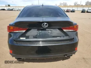 2017 Lexus IS 300 with VIN JTHCM1D29H5018836, listed as a Copart auction lot 49349415 with 76,456 mi miles and Salvage title. Bid and sale history available at DreamBid. Image 6.