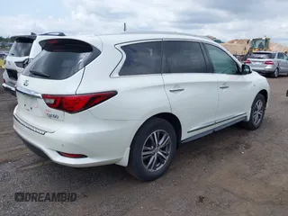 2020 Infiniti QX60 Luxe with VIN 5N1DL0MM2LC506031, listed as a IAAI auction lot 42701561 with 31,424 mi miles and . Bid and sale history available at DreamBid. Image 4.