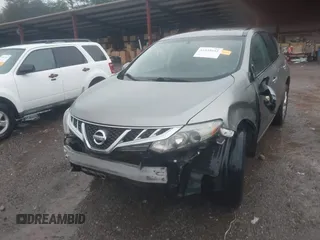 2011 Nissan Murano S with VIN JN8AZ1MU4BW067699, listed as a IAAI auction lot 41038952 with 206,601 mi miles. Bid and sale history available at carsss.com. Image 6.