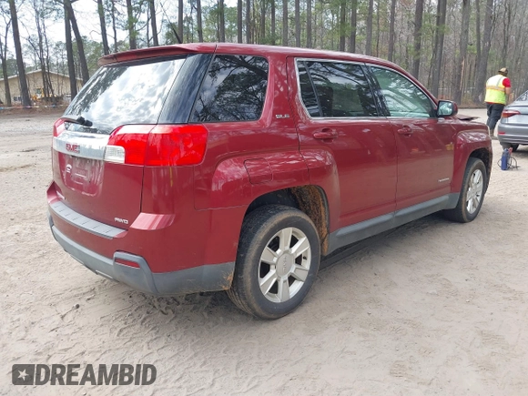 2012 GMC Terrain SLE-1 with VIN 2GKFLREK8C6358186, listed as a IAAI auction lot 41842769 with 190,527 mi miles. Bid and sale history available at carsss.com. Image 4.