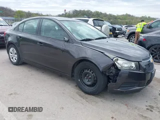 2014 Chevrolet Cruze LS with VIN 1G1PA5SH8E7473857, listed as a IAAI auction lot 42026077 with 114,659 mi miles and . Bid and sale history available at DreamBid. Image 1.