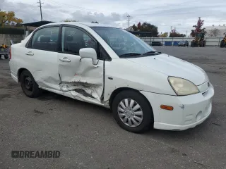 2004 Suzuki Aerio S z VIN JS2RA61S645201102, wystawiony jako Copart lot #82352584 z przebiegiem 186 418 mil mil oraz Szkoda całkowita • Salvage title. Historia ofert i sprzedaży dostępna na DreamBid. Obrazek 4.
