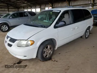 2002 Dodge Caravan EX with VIN 2B8GP74L12R524155, listed as a Copart auction lot 53337095 with 163,825 mi miles and Clean Title. Bid and sale history available at carsss.com. Image 1.