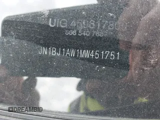 2021 Nissan Rogue S z VIN JN1BJ1AW1MW451751, wystawiony jako IAAI lot #42052428 z przebiegiem 70 437 mil mil oraz . Historia ofert i sprzedaży dostępna na DreamBid. Obrazek 9.