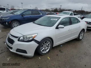 2015 Chevrolet Malibu LT with VIN 1G11C5SL0FF216834, listed as a Copart auction lot 49693765 with 95,520 mi miles and Salvage Title. Bid and sale history available at carsss.com. Image 1.