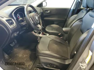2021 Jeep Compass Altitude with VIN 3C4NJDBB3MT579230, listed as a Copart auction lot 58232705 with 12,355 mi miles and Salvage title. Bid and sale history available at DreamBid. Image 7.