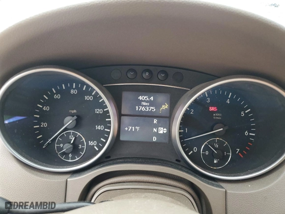 2009 Mercedes-Benz M-Class 3.5L with VIN 4JGBB86E29A528775, listed as a Copart auction lot 51906305 with 176,375 mi miles and Salvage Title. Bid and sale history available at carsss.com. Image 9.